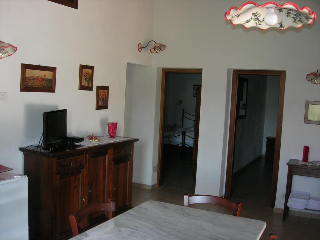 Agriturismo La Valle Del Sole Castiglione dʼOrcia Rom bilde